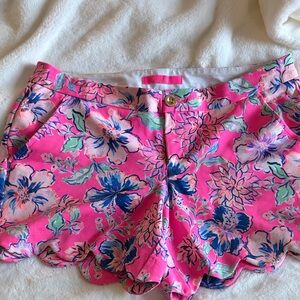 Lilly Pulitzer Pink Floral Women's Shorts